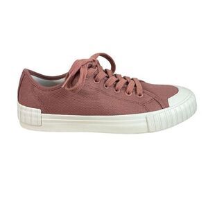 NEW‎ Taos One Vision Shoes Sneakers Womens 7 Clay Pink Canvas Lace Up OVI-19481